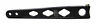 3044 Performance Pitman Arm Straight Broach Black