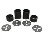 431317eb1493015 Suspension Less Helix Universal Rear Air Bag Bracket Kit No