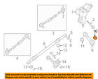 485081pa0a Nissan Oem Steering Arm Washer