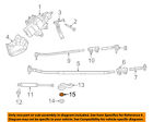 6509358aa Mopar Ram Chrysler Oem Steering Arm Washer