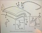 85350-s2a-e01 Honda 00-09 S2000 Hardtop
