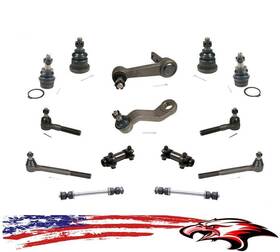 155258 Apm Idler Arm Pitman Sway Bars Tie Rods And Ball Joints Ram Pick Up 1500 2wd 97-99