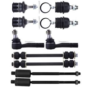 13371784 Auspartshouse Fits 02-05 Ford Explorer 10x Front Upper Lower Ball Joint Inner And Outer Tie Rods