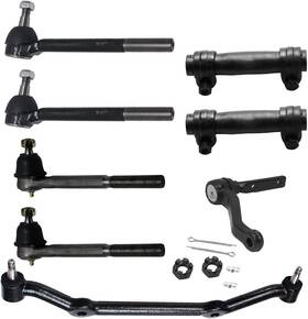 Abuffy8929 Auto Buffy 2wd Front Inner Outer Tierods Idler Arm Kit For Chevy Blazer S10 Gmc Jimmy