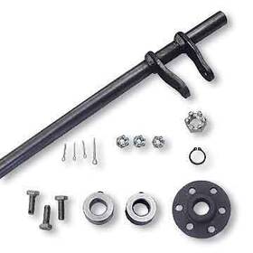1867-22 Azusa Steering Shaft 5/8 Inch Od And Hub Kit Welded Pitman Arms 22 Length