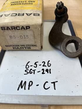 Barcap Bh-015 B5 015 Idler Arm Made In Usa Vintage Nos