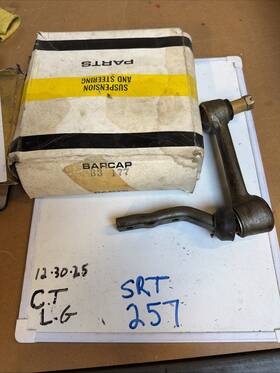 B3-177 Barcap Chassis Parts Nos Idler Arm Genuine Vintage Obsolete B3-177 Barcap Chassis Parts Nos Idler Arm Genuine Vintage Obsolete