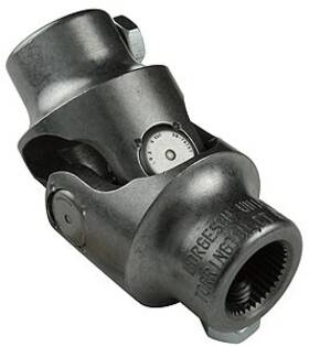 013064 Borgeson Steering Universal Joint Steel 3/4-20 X 3/4 Smooth Bore