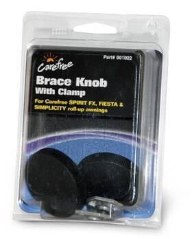 901022 Carefree 2pk Brace Knobs W Clamps