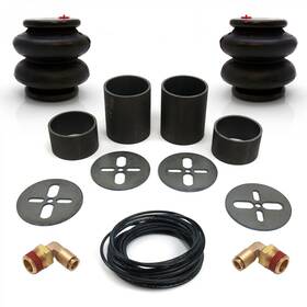 Zgm5f607 Cornerstone Suspension Tech Universal Rear Air Bag Bracket Kit With 2600lb Bags Line And Fittings Truck