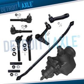 10gs472992 Detroit Axle 4wd Steering Gear Box Assembly Kit For Ford F-150 Expedition Lincoln Navigator