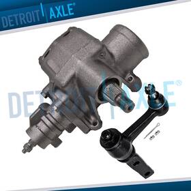 2gs472939 Detroit Axle Complete Power Steering Gear Box Idler Arm Kit For Ford F-150 F-250 Expedition