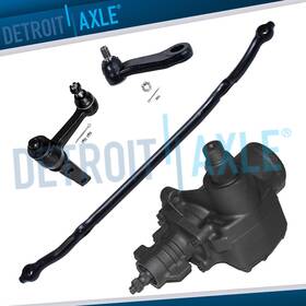 4gs472989 Detroit Axle 4wd Steering Gear Box Assembly Kit For Ford Expedition F-150 Lincoln Navigator