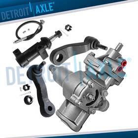 4gs473001 Detroit Axle 4wd Gear Box Idler Pitman Arm For 2001 - 2006 Silverado Sierra 1500 Tahoe Yukon