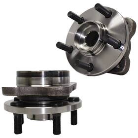 513122 Detroit Axle 5-lug Front Wheel Hub Bearing Assembly For 1996-2000 Chrysler Town Country