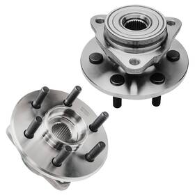 515007-da Detroit Axle 4wd 6-lug Front Wheel Hub Bearing Assembly For 1997-2004 Dodge Dakota