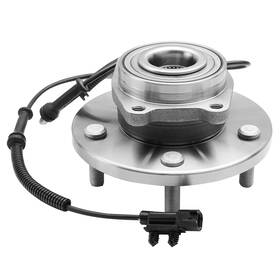 515136 Detroit Axle 5-lug Front Wheel Hub Bearing Assembly For 2008-2012 Chrysler Town Country