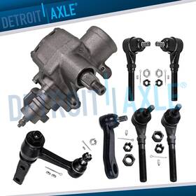 7gs472949 Detroit Axle 4wd Power Steering Gearbox Assembly Kit For Ford F-150 F-250 Expedition