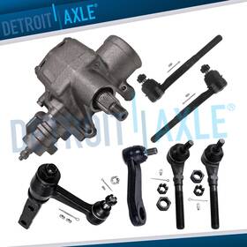 7gs472950 Detroit Axle Rwd Power Steering Gearbox Assembly Kit For Ford F-150 F-250 Expedition