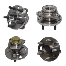 80480-4 Detroit Axle Front And Rear Wheel Hubs For 1984-2005 Chevrolet Cavalier