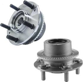 Ha590013 Detroit Axle 5-lug Rear Wheel Hub Bearing Assembly For 2003 2004 2005 Kia Sedona