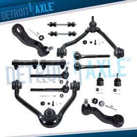 K621233 Detroit Axle 2wd Front Upper Control Arm Ball Joint Idler Pitman Kit For Chevrolet Gmc C2500