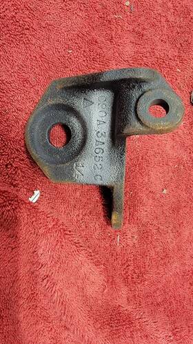 C6oa-3a652-a Ford 1966-1969 Torino Fairlane Rachero Cyclone Power Steering Cylinder Bracket Oem