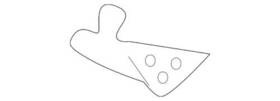 12479994 Gm Genuine 2002-2006 Chevrolet Buick Suspension Stabilizer Bar Bracket