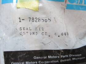 7828565 Gm Nos 76-79 Oldsmobile 79-84 Chevrolet P-2 P-3 Steering Gear Seal Kit #