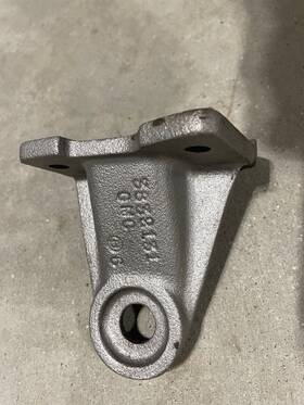 3832131 Gm Oem 1963-1982 Corvette Power Steering Slave Cylinder Frame Bracket Pn