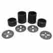 Hexabb31 Helix Suspension Brakes And Steering Universal Rear Air Bag Bracket Kit No Bags Drag Race Rhr Road King 802269431317
