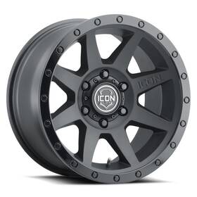 1817855557db Icon Rebound Fits 17x8.5 5x150 25mm Offset 5.75in Bs 110.1mm Bore Double Black