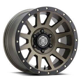 2017859057br Icon Compression For 17x8.5 6x5.5 25mm Offset 5.75in Bs 95.1mm Bore Bronze Wheel