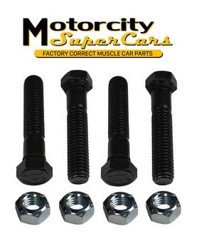 Inl13742 Inline Tube 442 Gto Chevelle Gs Control Arm Bolt Suspension Bushing Bolts Spring 8 Pc