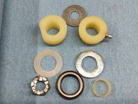 Mc-5bm Jamco Nors Idler Arm Bushing Repair/rebuild Kit Bracket End 1957-60 Lincoln Mercury