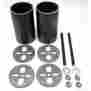 K-bkt-diy1-001 Helix Suspension Brakes And Steering Air Ride Bag Mounting Brackets Universal Fabricator Fullsize Kit