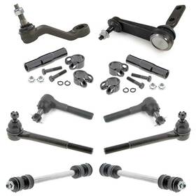 39293 Mac Auto Parts For Dodge Ram Pick Up 2 Drive Tie Rods Idler Arm Pitman Stabilizer 10pc