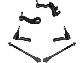W0147-h447683 Marketplace Auto Parts Front Tie Rod End Idler Arm And Pitman Kit - 6 Piece Compatible With 20