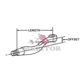 3133u2673 Meritor Steering Arm