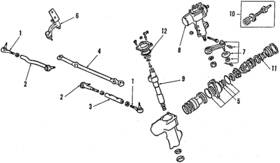 Mr592810 Mitsubishi Genuine Pitman Arm