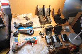 Al331 Moog 20 Mopar Parts Motor Mounts 2 Pittman Arms Some New Nors Used