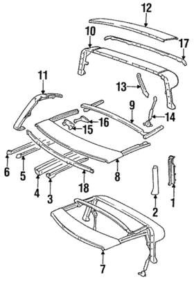 993-561-070-01-70b Porsche Genuine Lever Assembly