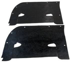 Lg133 Repops 1958 Chevy A-arm Dust Shields 2 Pc -new