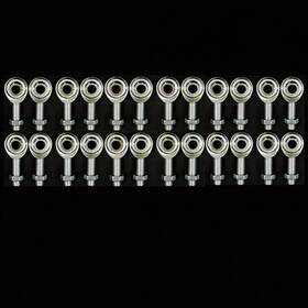 Rsrpcm6r Rsracing Lk12 12 Link Kit 3/8 X 3/8-24 Male Lh Rh Rod End Heim Joint Cmr-6 Jam Nut Econ Set