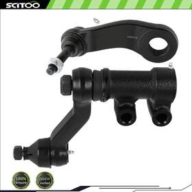 Cn847327b01 Scitoo 2pcs For 11-19 Chevrolet Silverado 2500 Hd Front Pitman Arm Gmc Sierra 3500