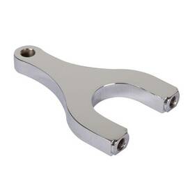 91632008 Speedway Motors Upper Steering Arm Chrome 6-1/4 Inch 5/8 Hole Fits Ford