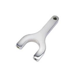 91632010 Speedway Motors Upper Steering Arm Chrome 7-3/4 Inch Tapered Fits Ford