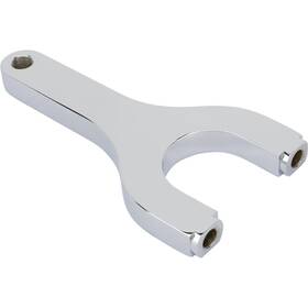 91632012 Speedway Motors Upper Steering Arm Chrome 7-3/4 Inch 5/8 Hole Fits 37-48 Ford Spindle
