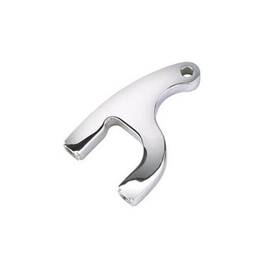 91632014 Speedway Motors Dog Leg Upper Steering Arm Chrome Tapered Fits Ford