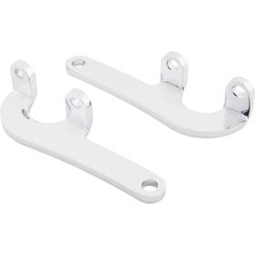 91632020 Speedway Motors Flat Tie Rod Steering Arms Chrome Fits Ford